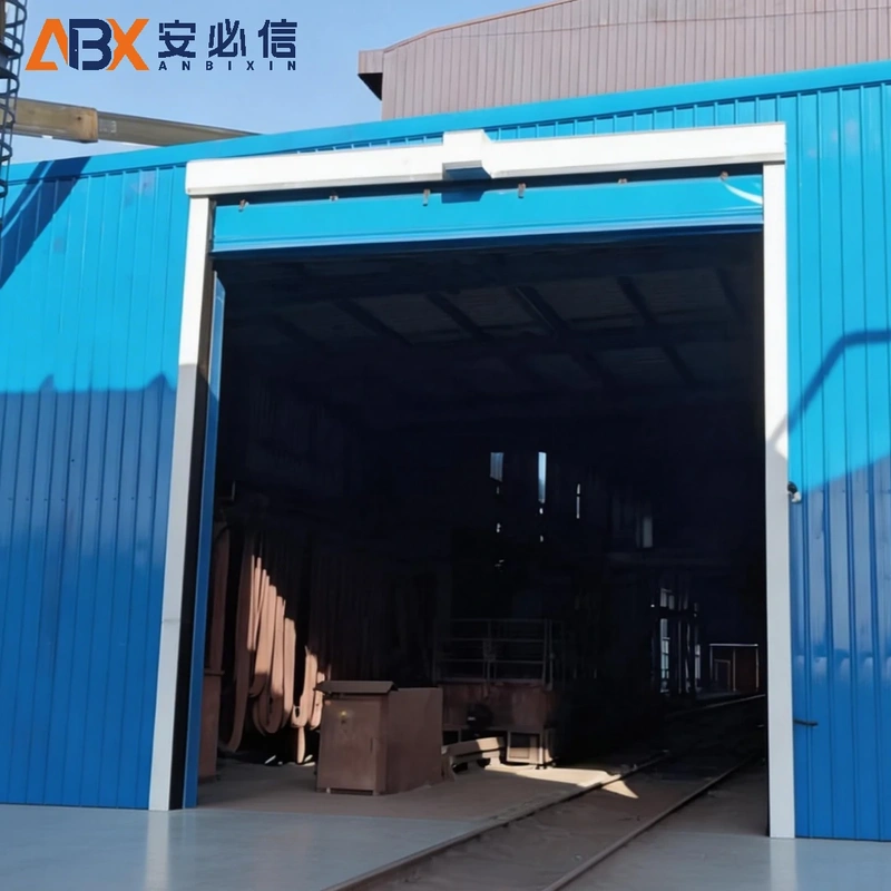济南市软帘堆积门